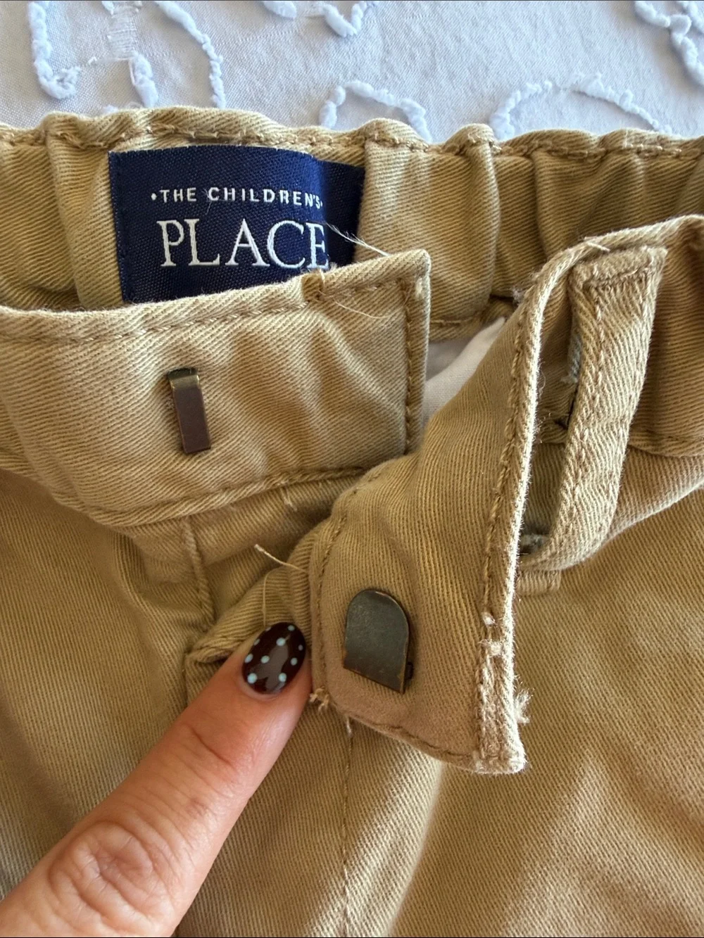 NWT The Children’s Place Toddler Boy Skinny Chino Pants Khaki Tan Size 2T